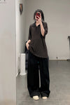 HED MAYNER extended trousers AW22_P57_BLK/WO